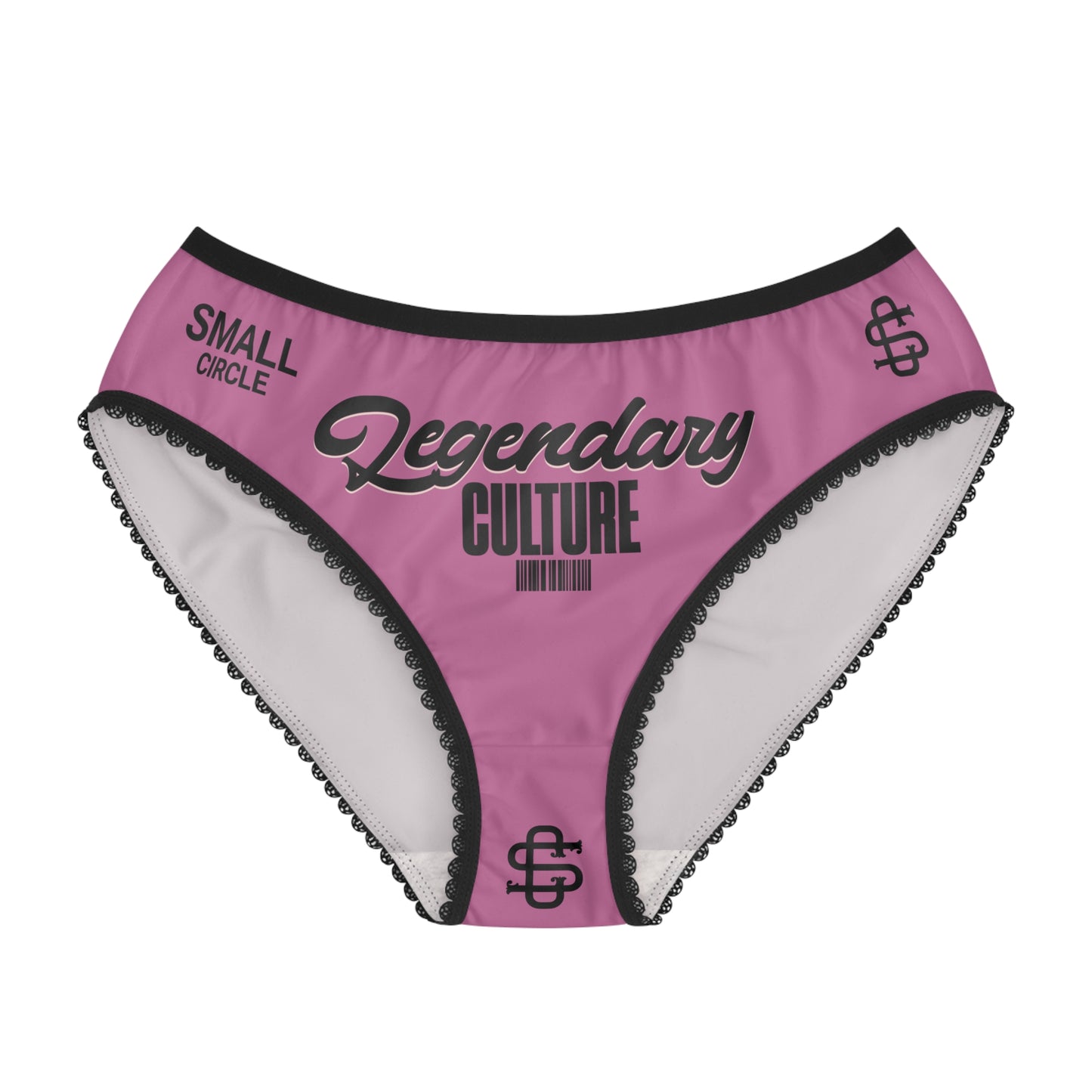 Small Circle Women’s Pink Briefs