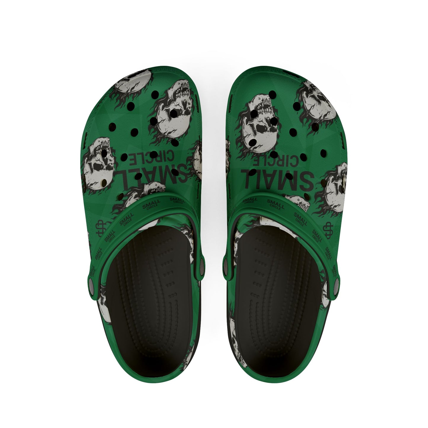 Small Circle Emerald Scully Crocs