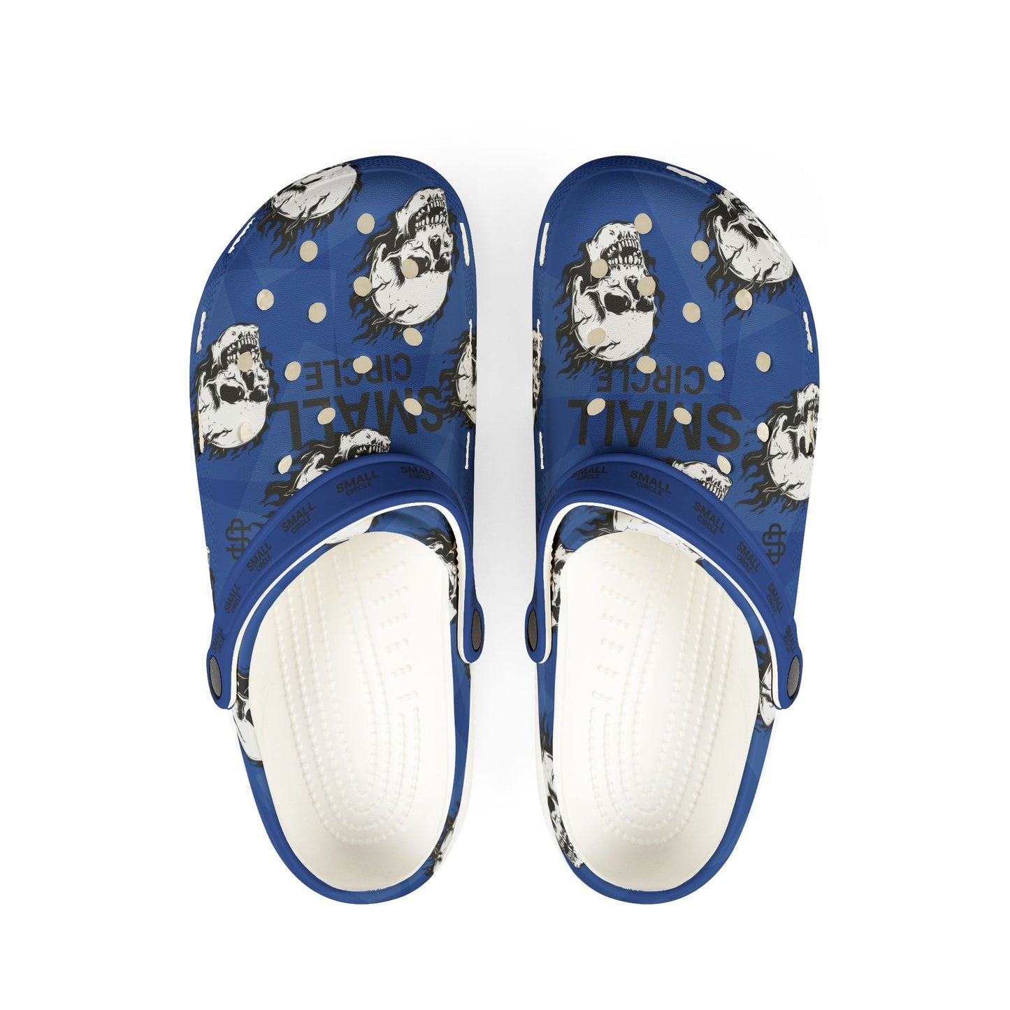 Small Circle Navy Scully Crocs