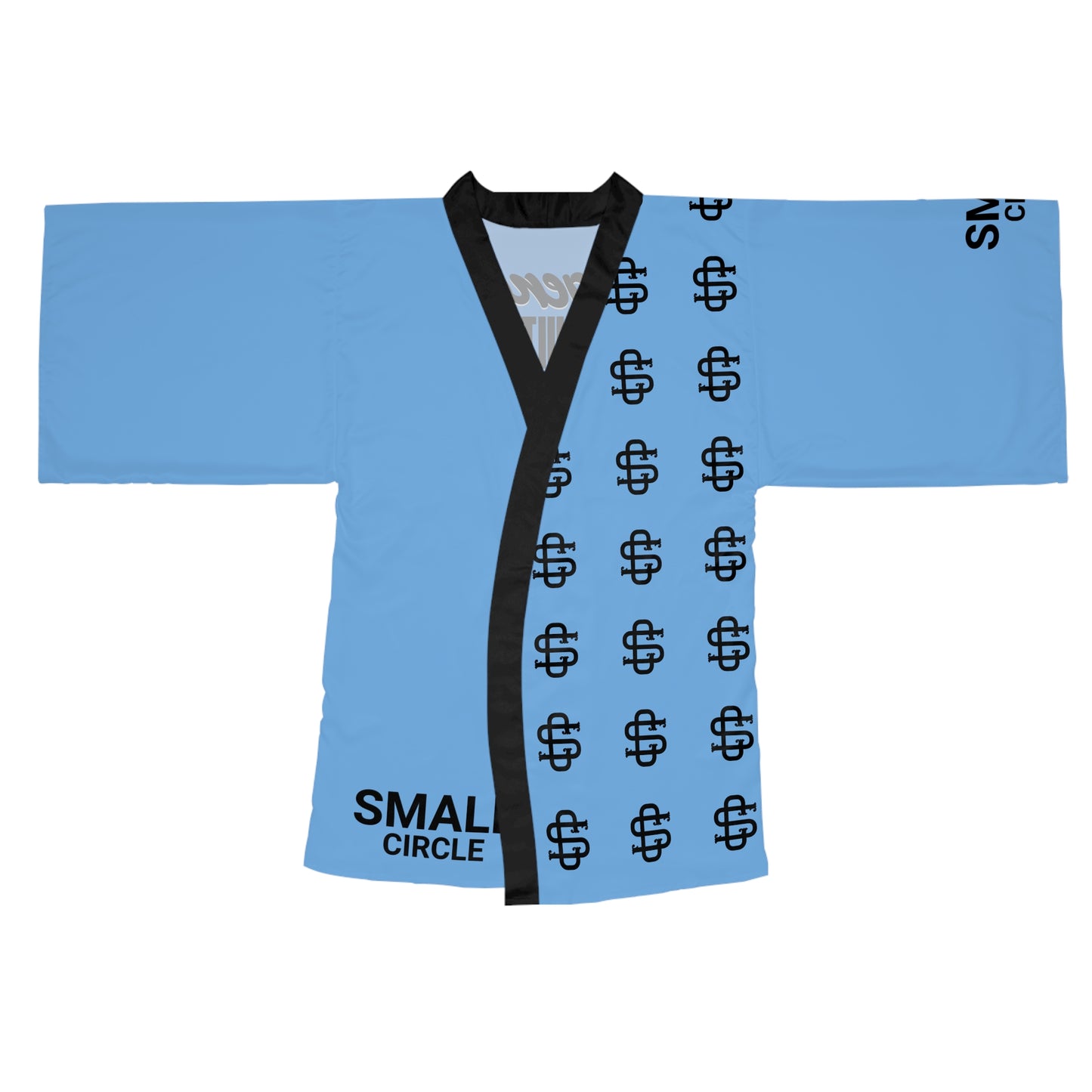 Small Circle Sky Long Sleeve Kimono Robe