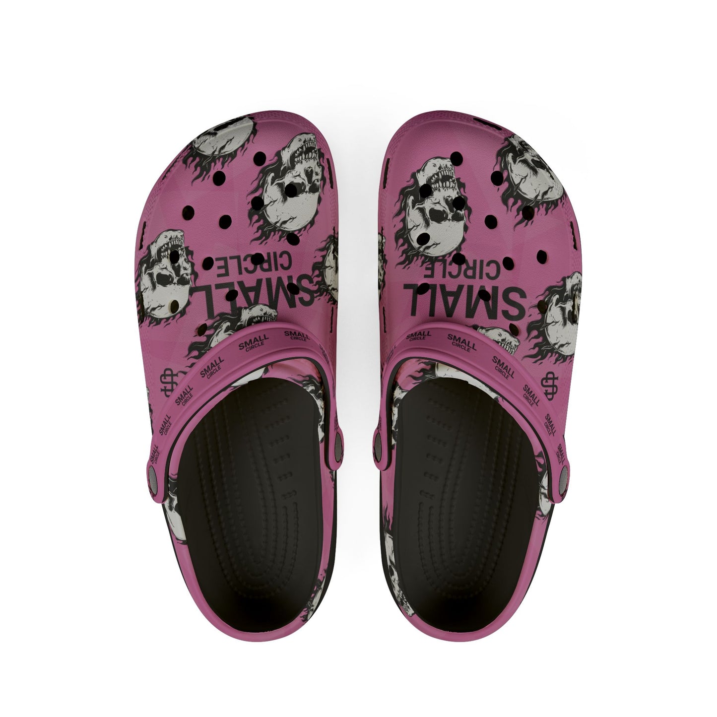 Small Circle Pink Scully Crocs