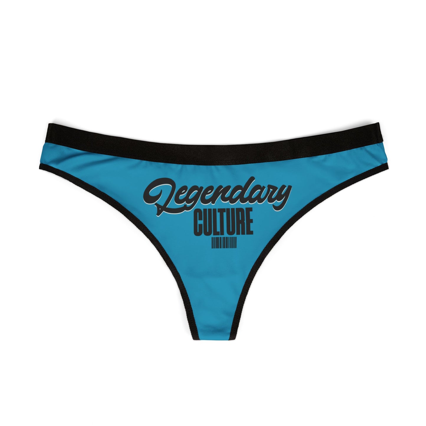 Small Circle Turq Thong