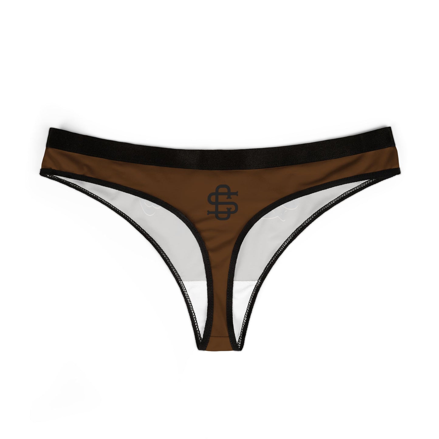 Small Circle Brown Thong