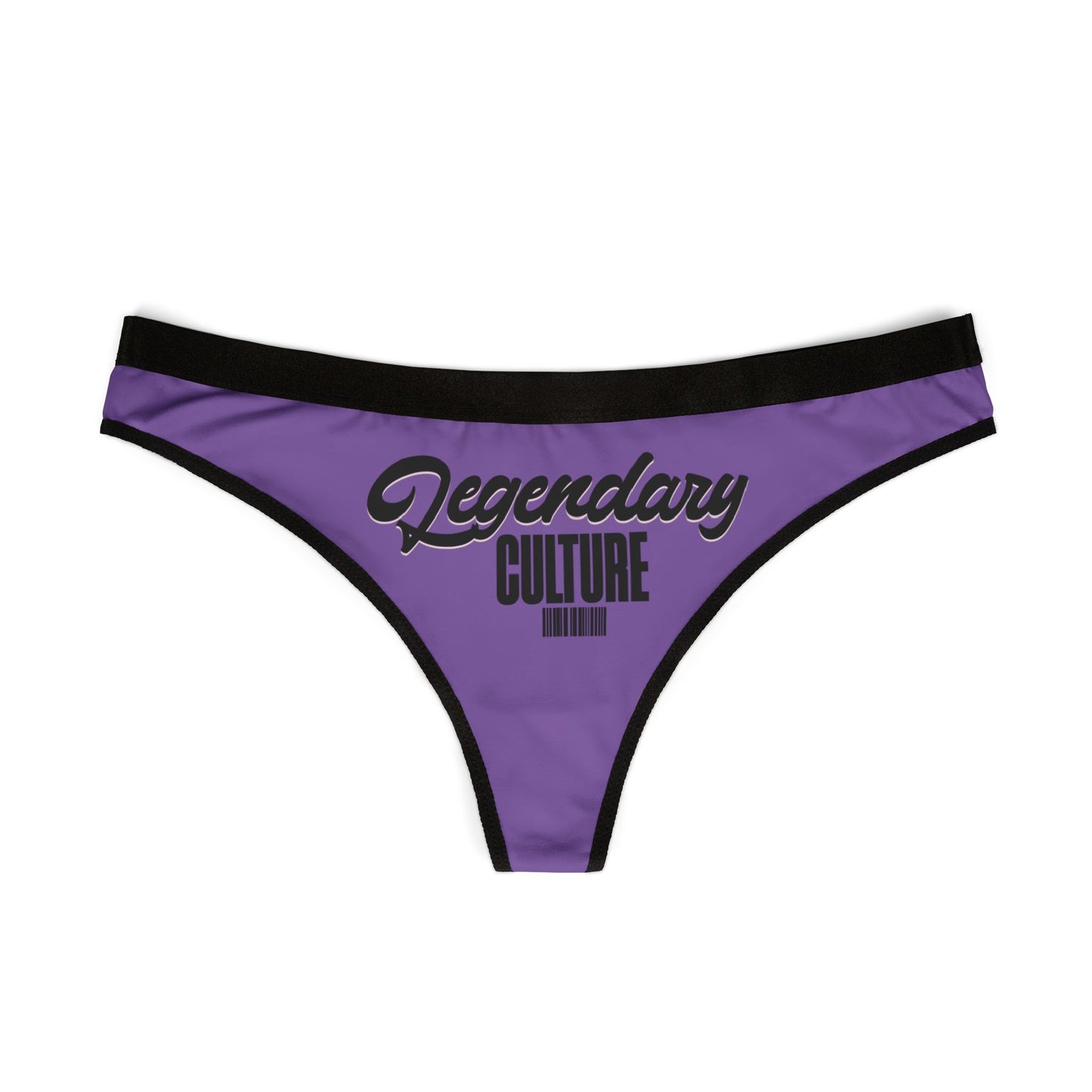 Small Circle Purple Thong