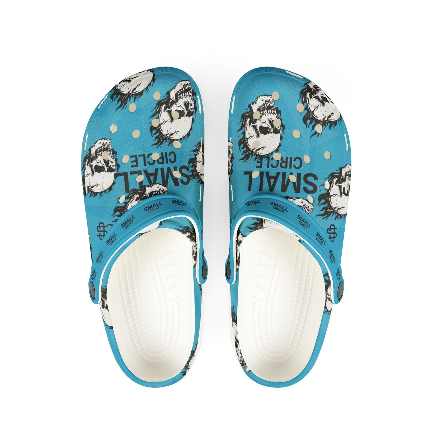 Small Circle Turq Scully Crocs