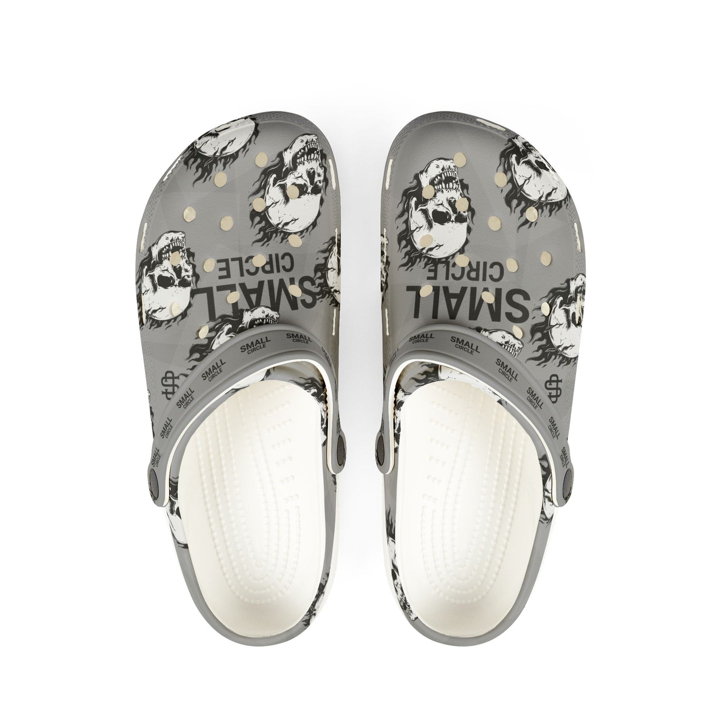 Copy of Small Circle Grey Scully Crocs