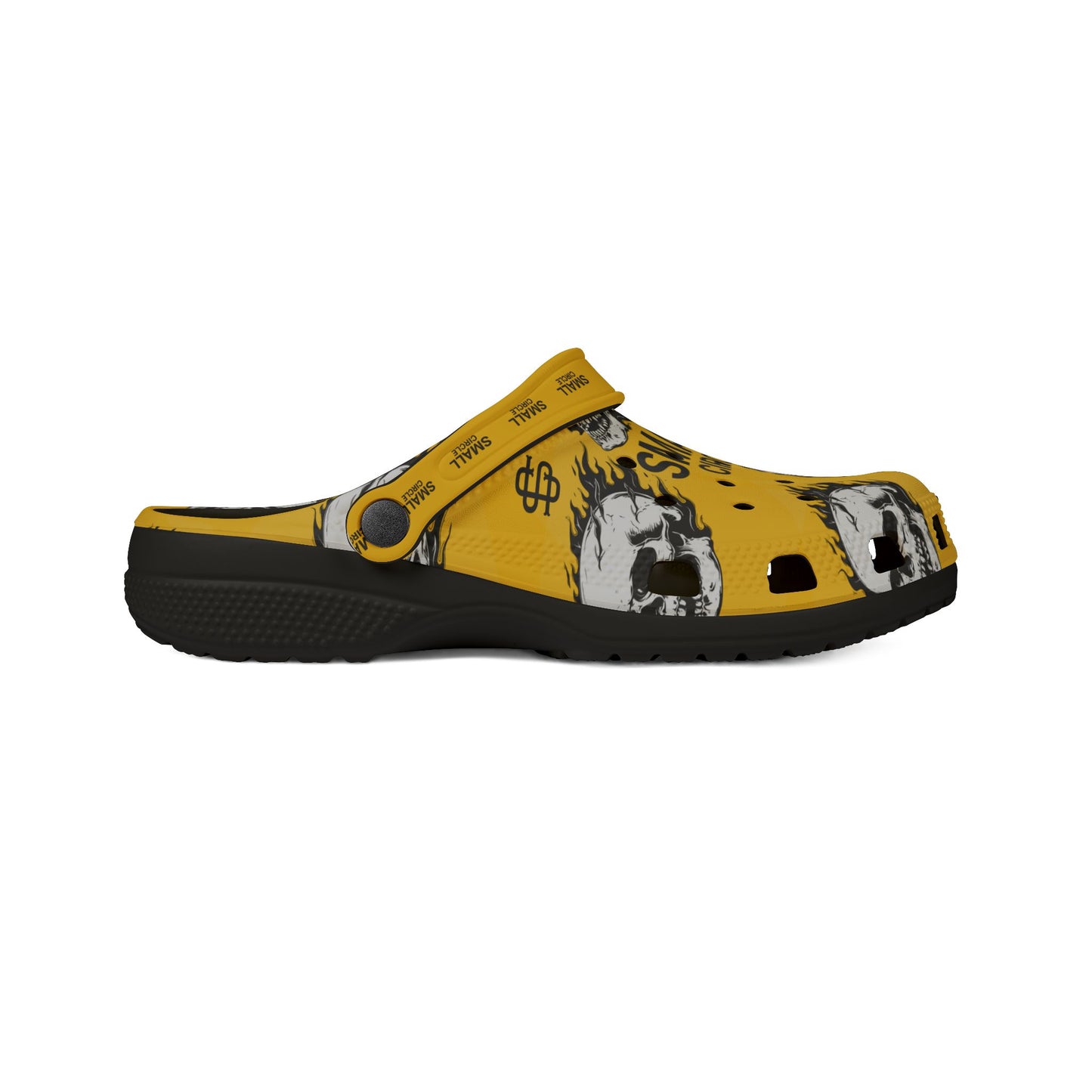 Small Circle Yellow Scully Crocs