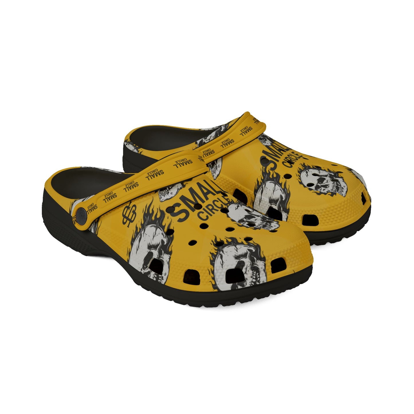 Small Circle Yellow Scully Crocs
