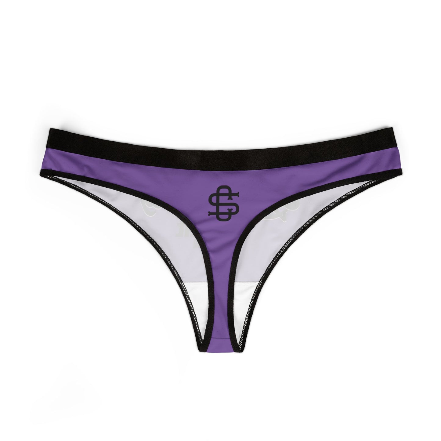 Small Circle Purple Thong