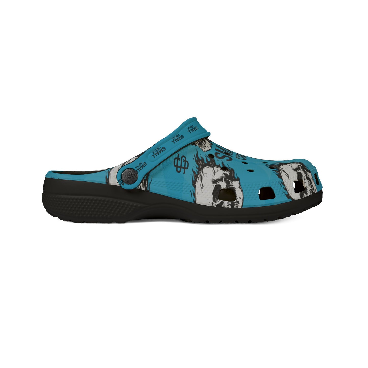 Small Circle Turq Scully Crocs