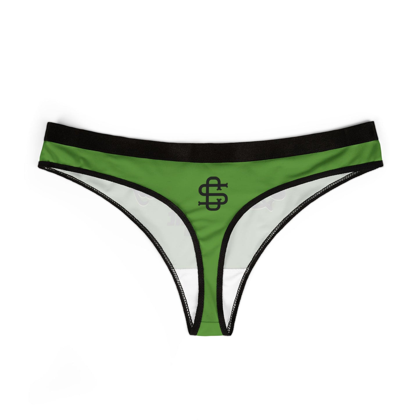 Small Circle Lime Thong