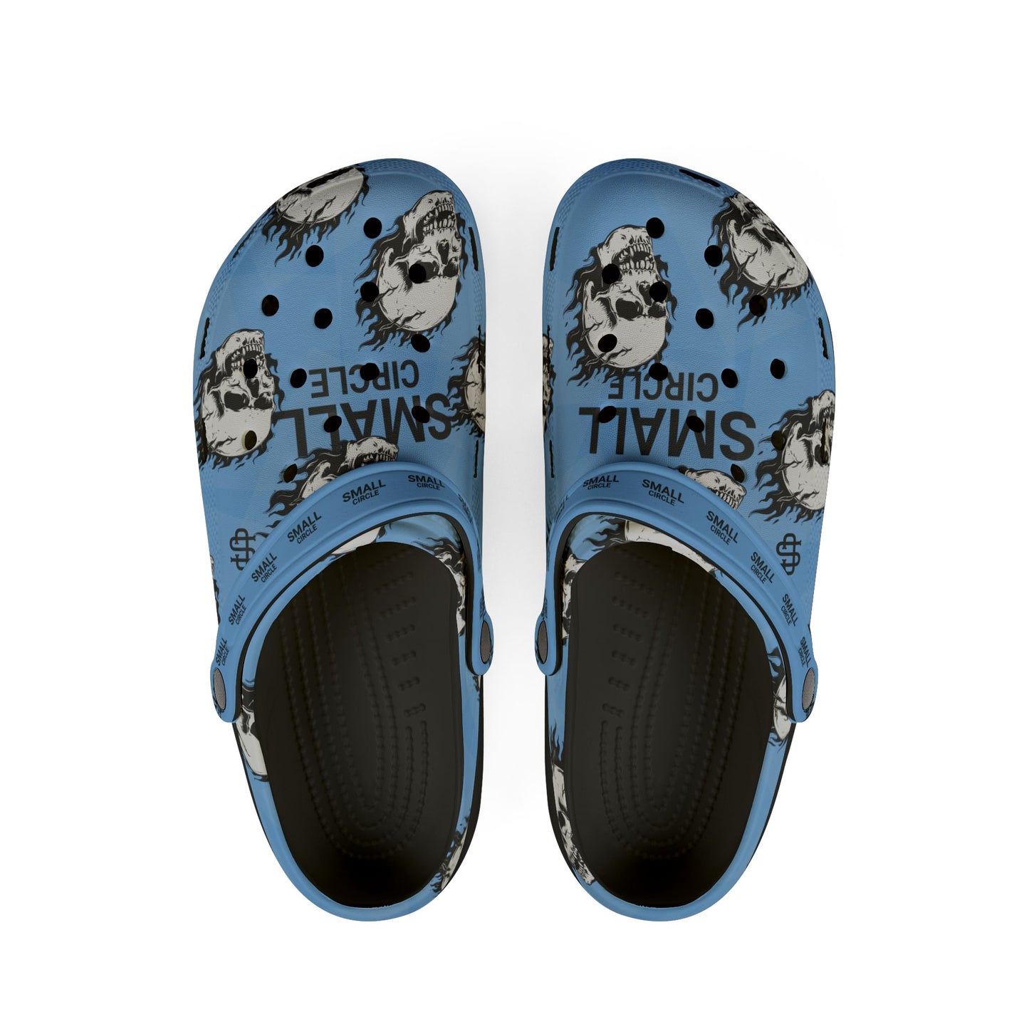 Small Circle Sky Scully Crocs