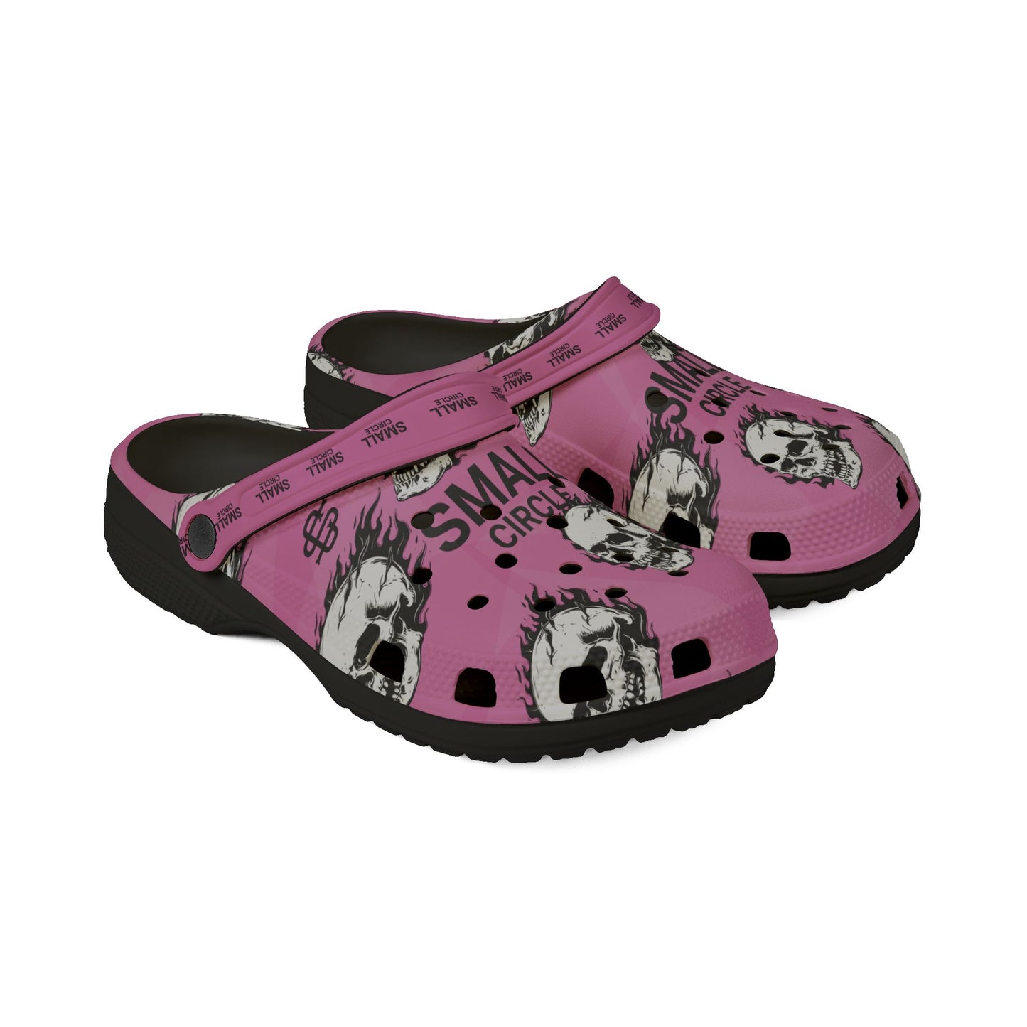 Small Circle Pink Scully Crocs