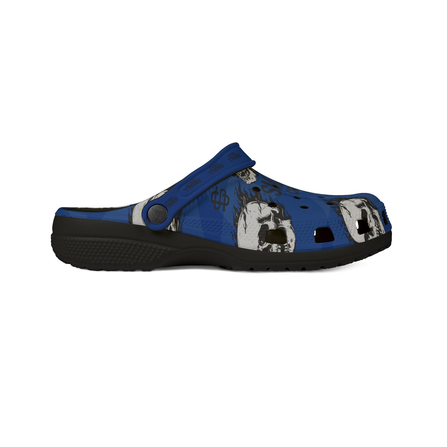Small Circle Navy Scully Crocs