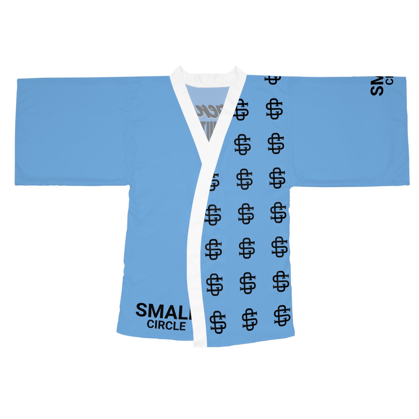 Small Circle Sky Long Sleeve Kimono Robe