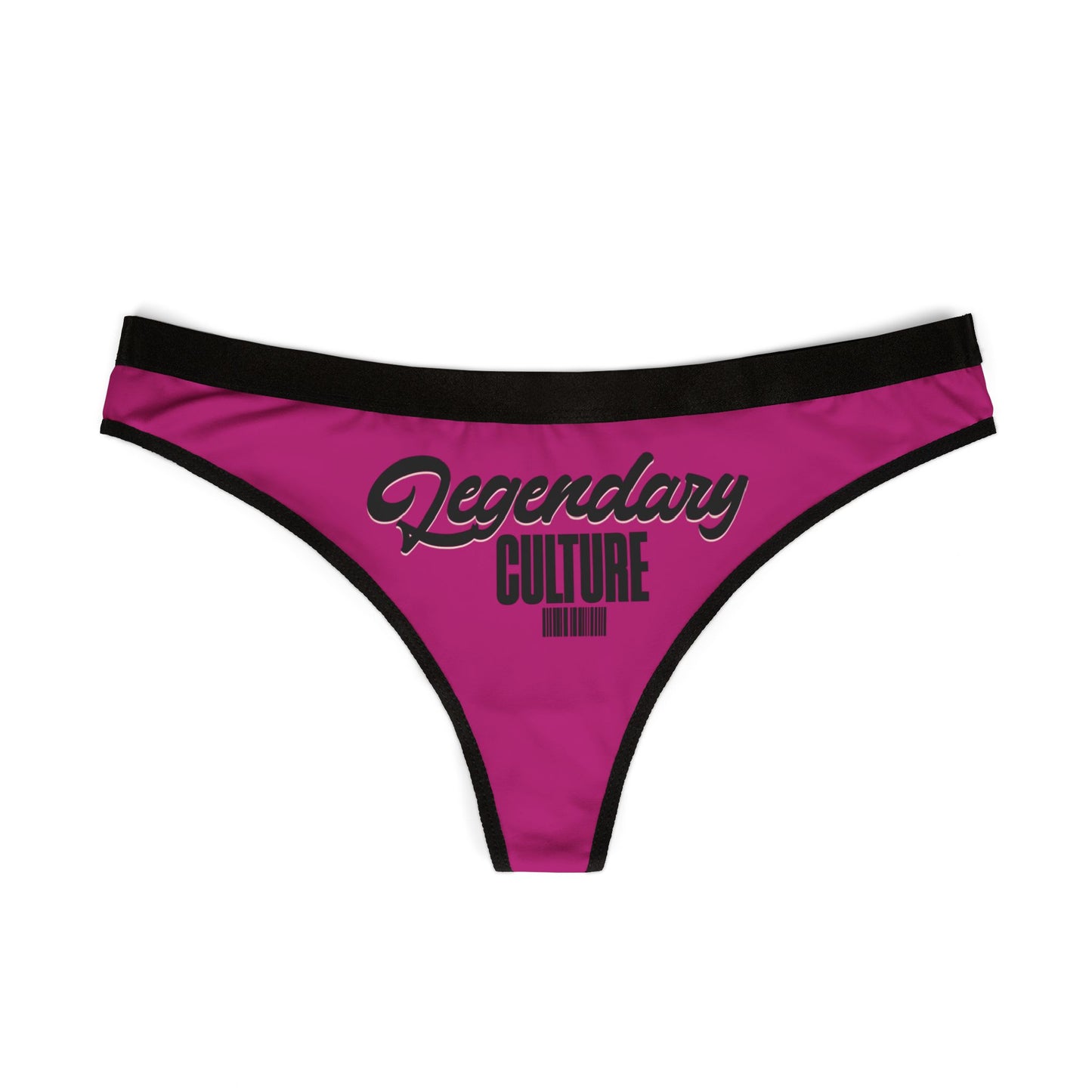 Small Circle Fuchsia Thong