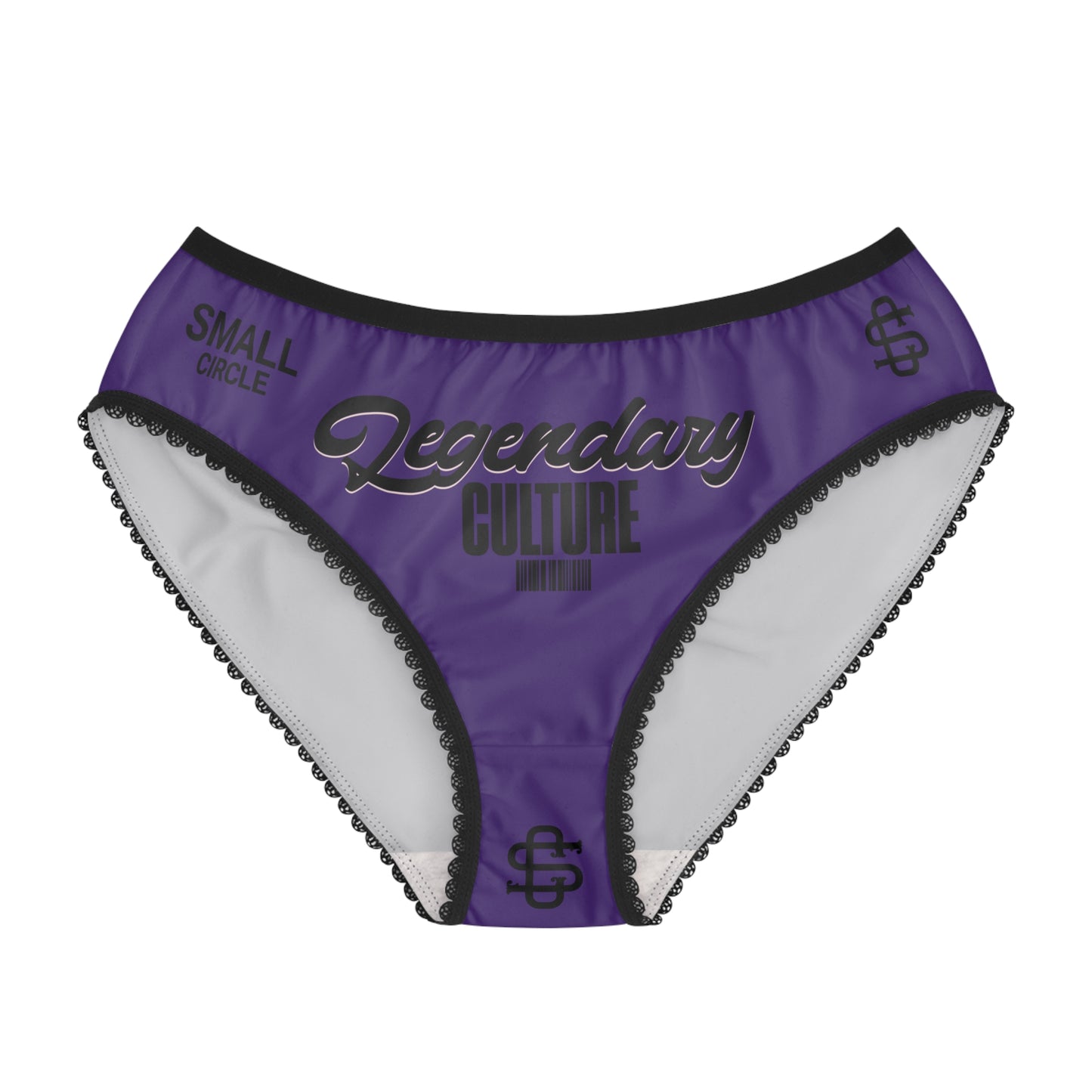 Small Circle Women’s Purple Briefs
