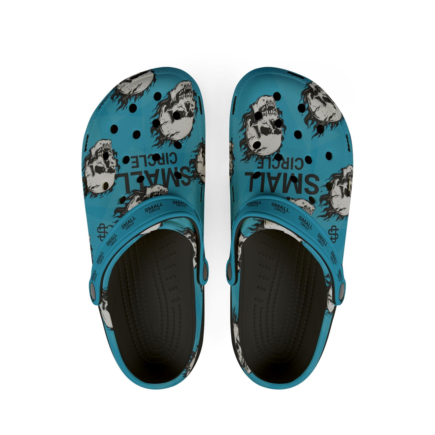 Small Circle Turq Scully Crocs