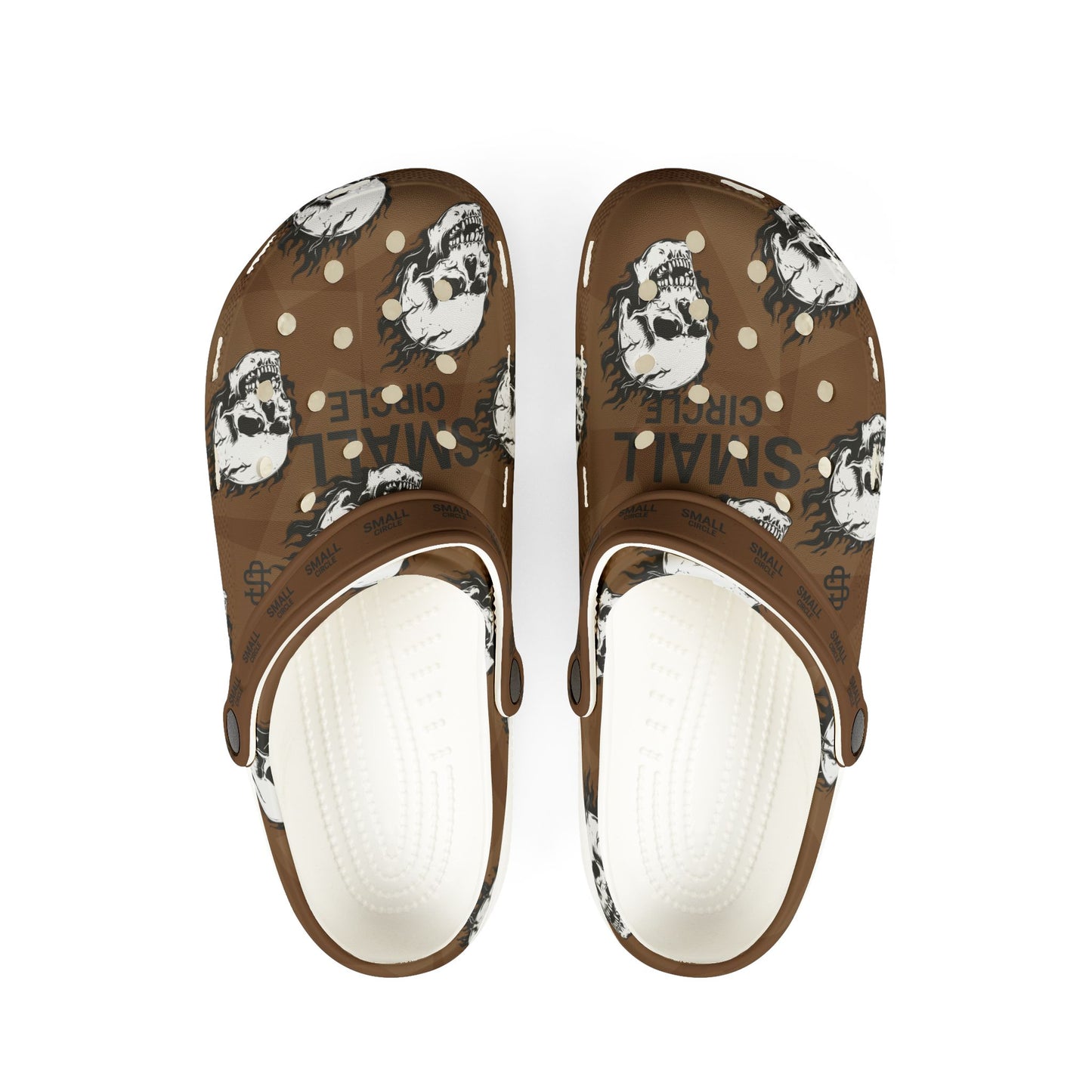 Small Circle Brown Scully Crocs