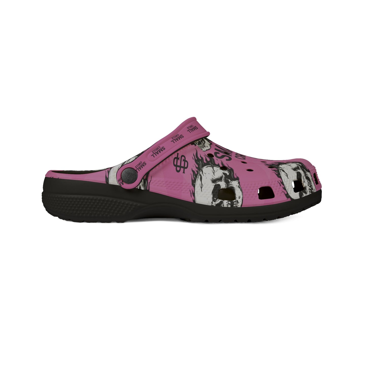 Small Circle Pink Scully Crocs