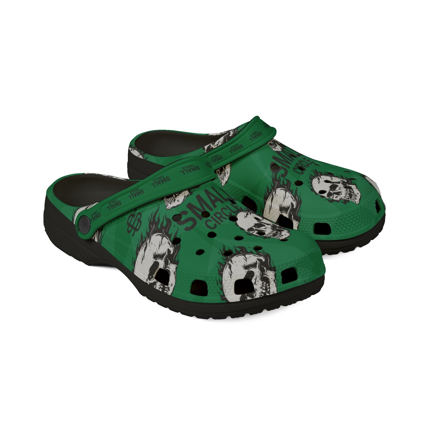 Small Circle Emerald Scully Crocs
