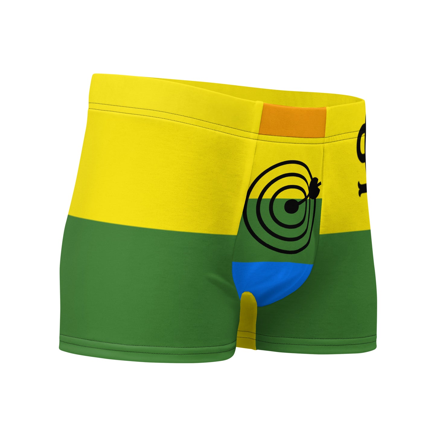 Small Circle Hello World Boxer Briefs