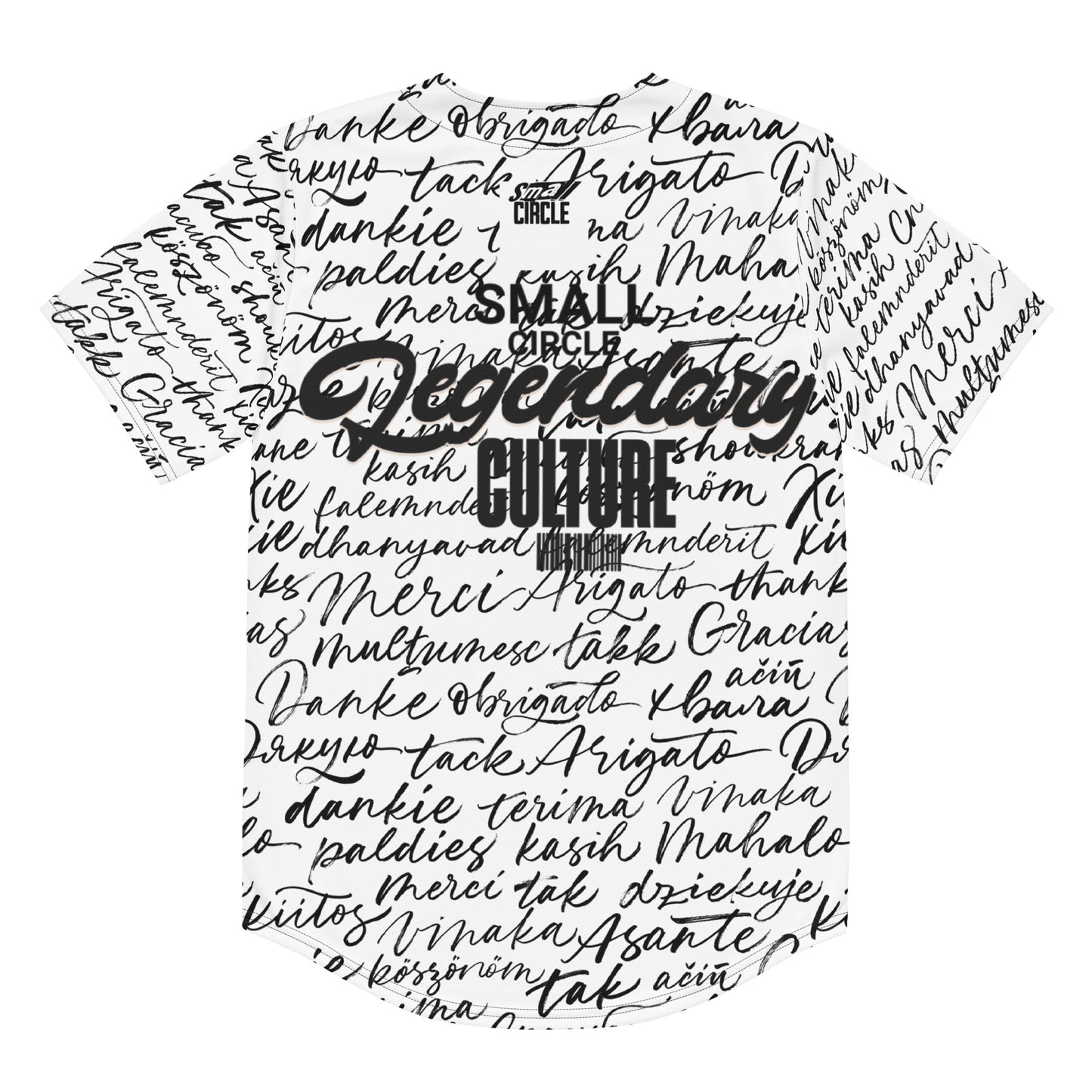 Small Circle Notes baseball jersey