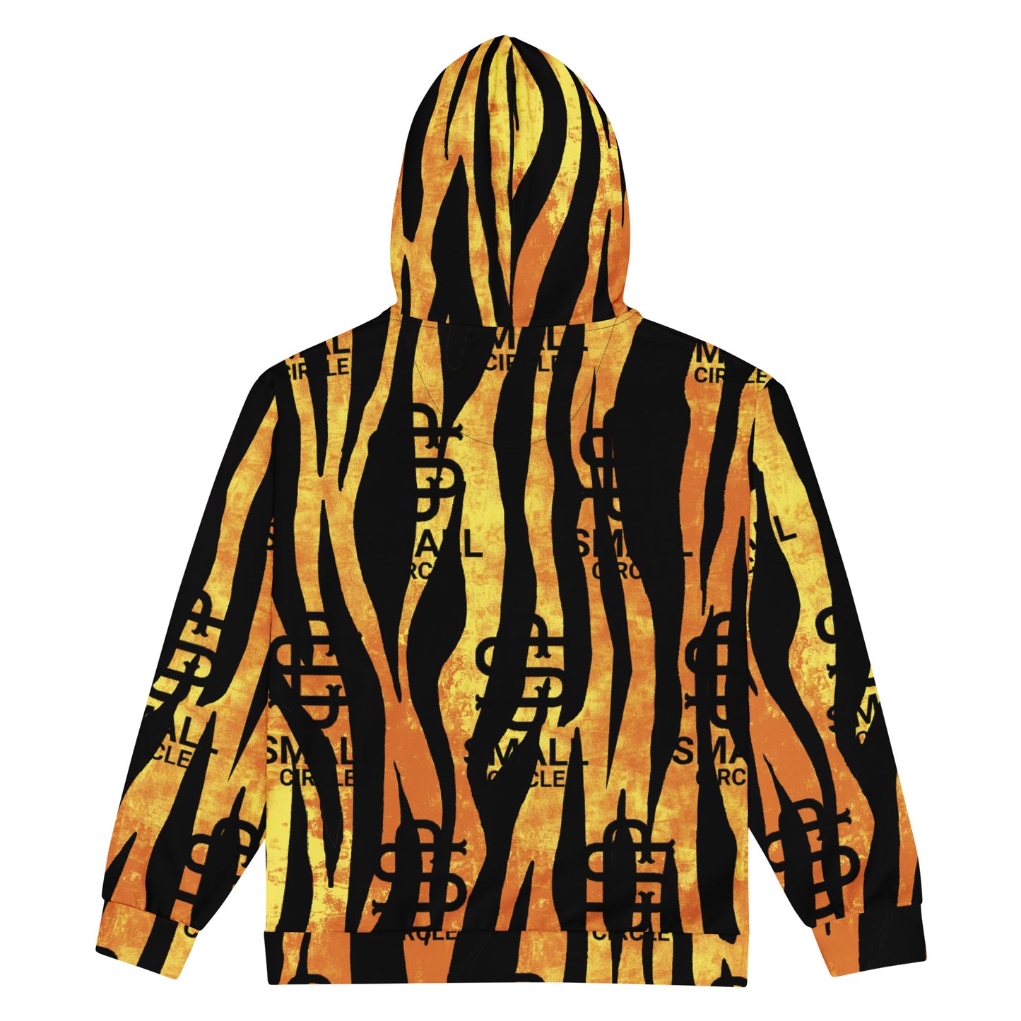 Small Circle Wild Zip Hoodie