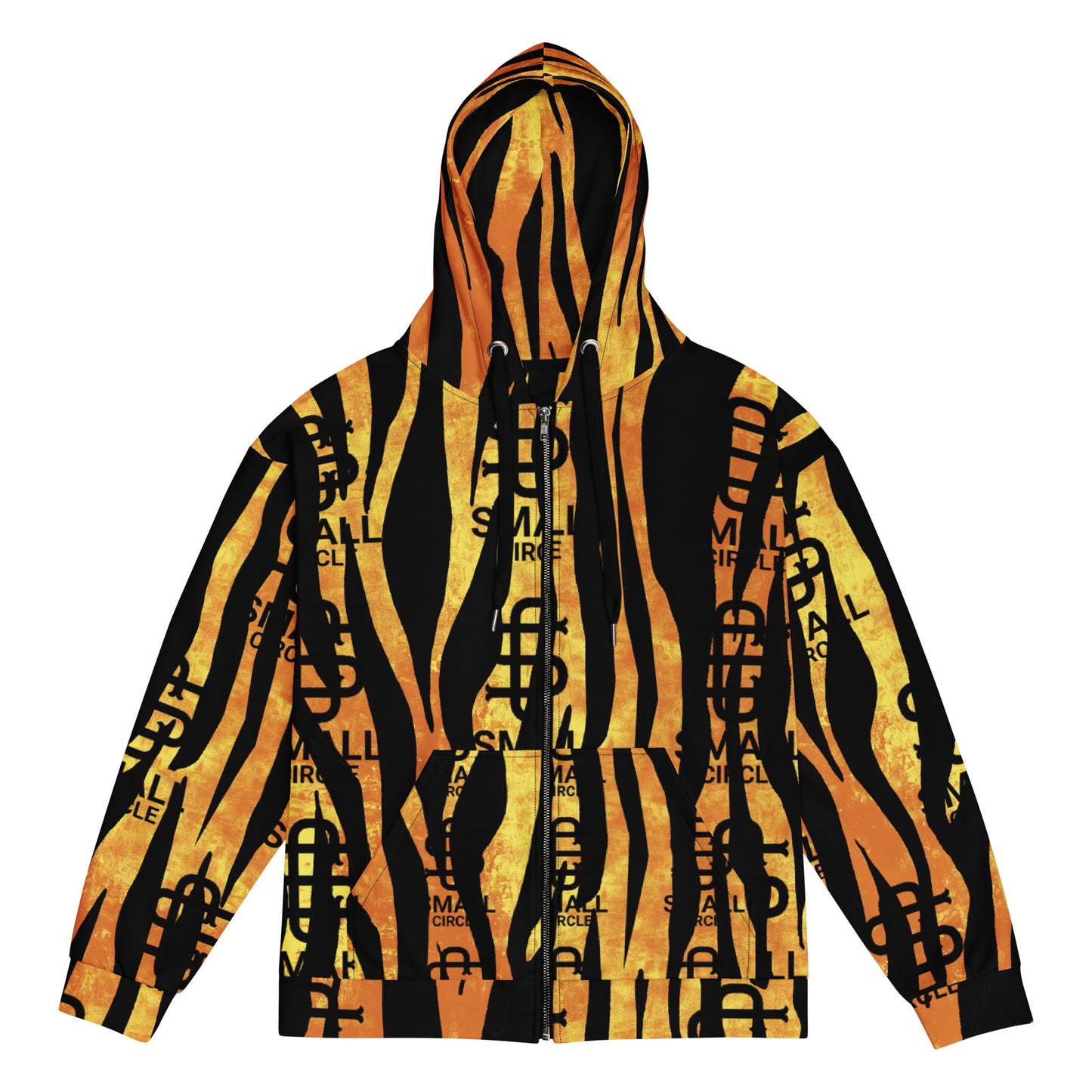 Small Circle Wild Zip Hoodie