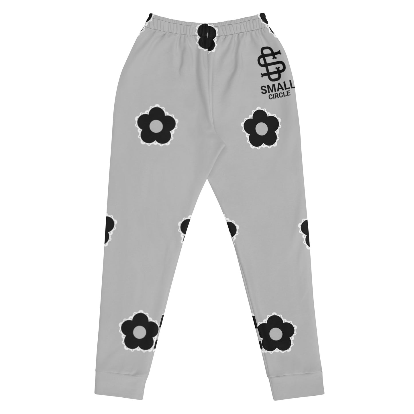 Small Circle La Flor Grey Women's Joggers