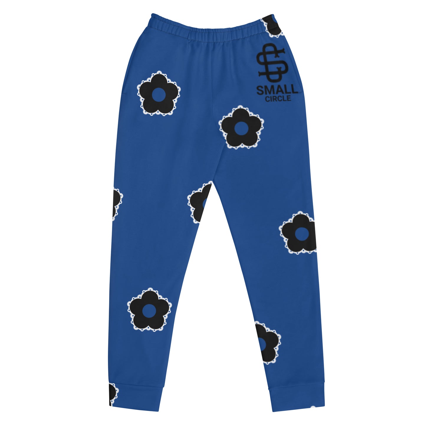 Small Circle La Flor Navy Women's Joggers