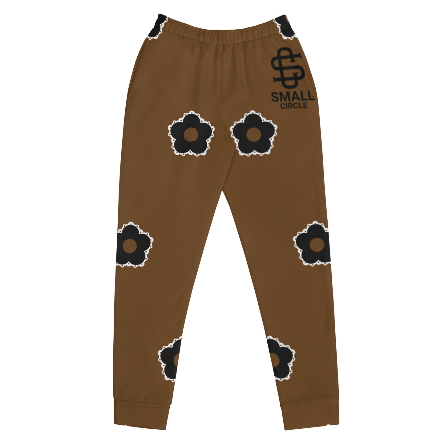 Small Circle La Flor Chocolate Women's Joggers