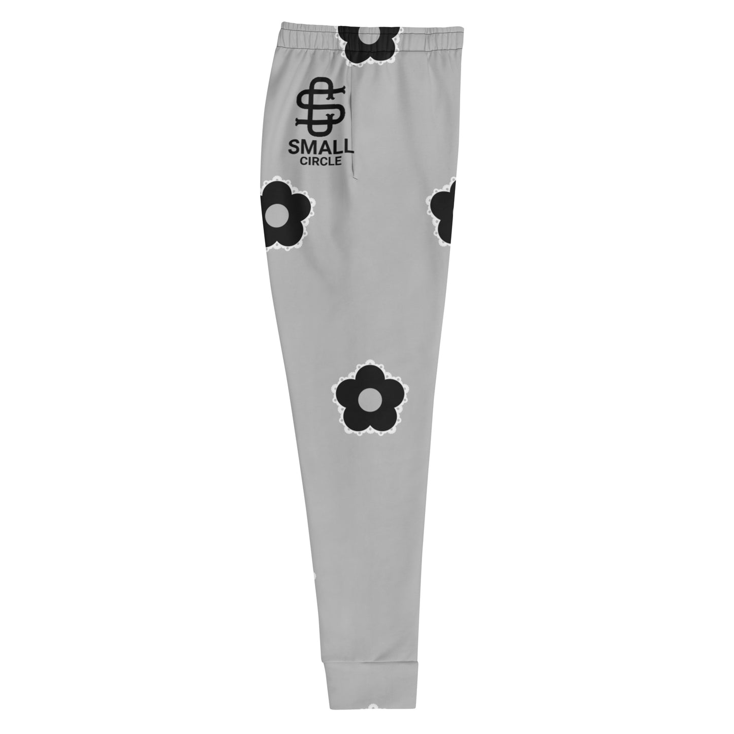 Small Circle La Flor Grey Women's Joggers