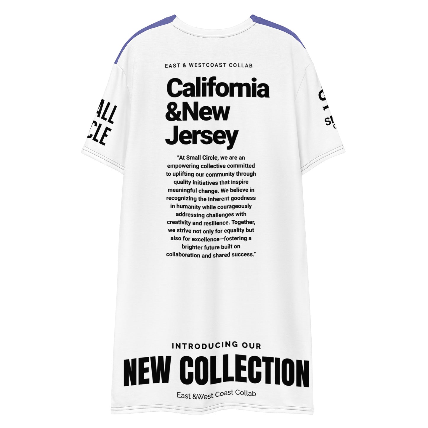 Small Circle Geo T-shirt dress