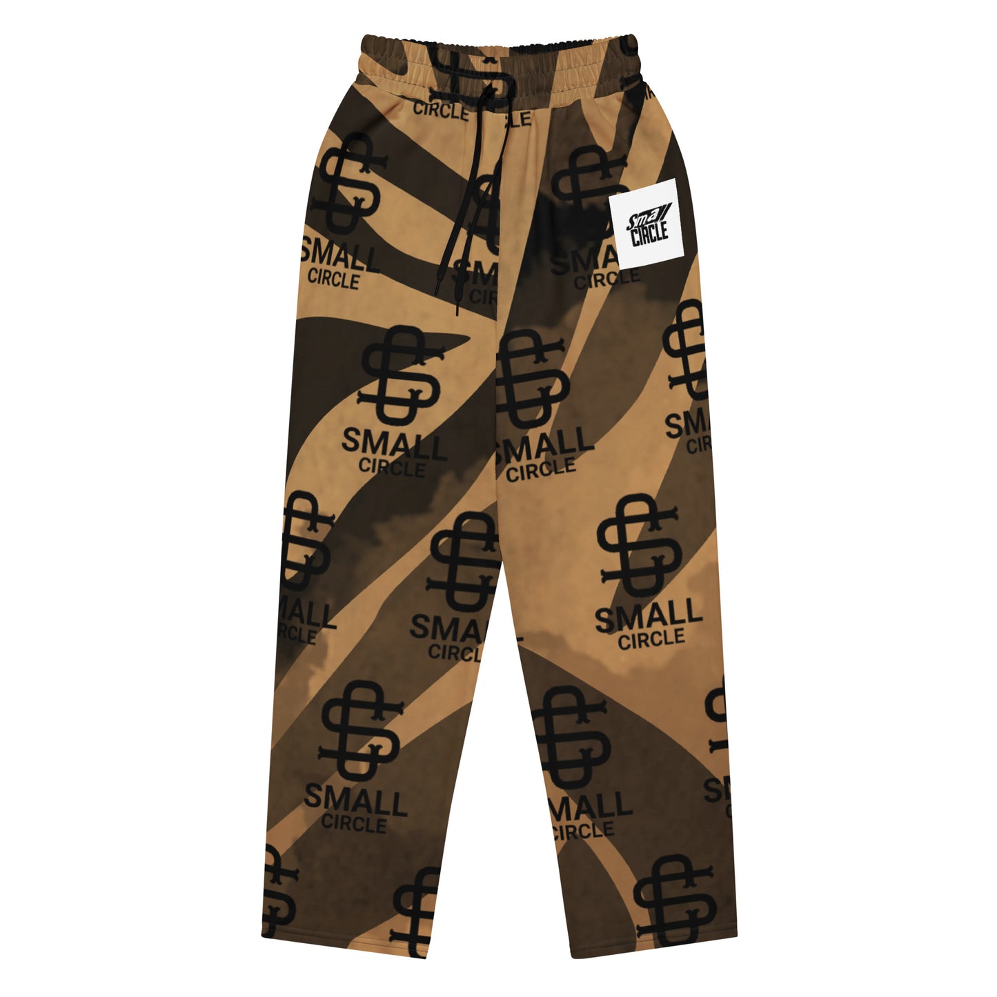 Small Circle Animal Wide-leg joggers