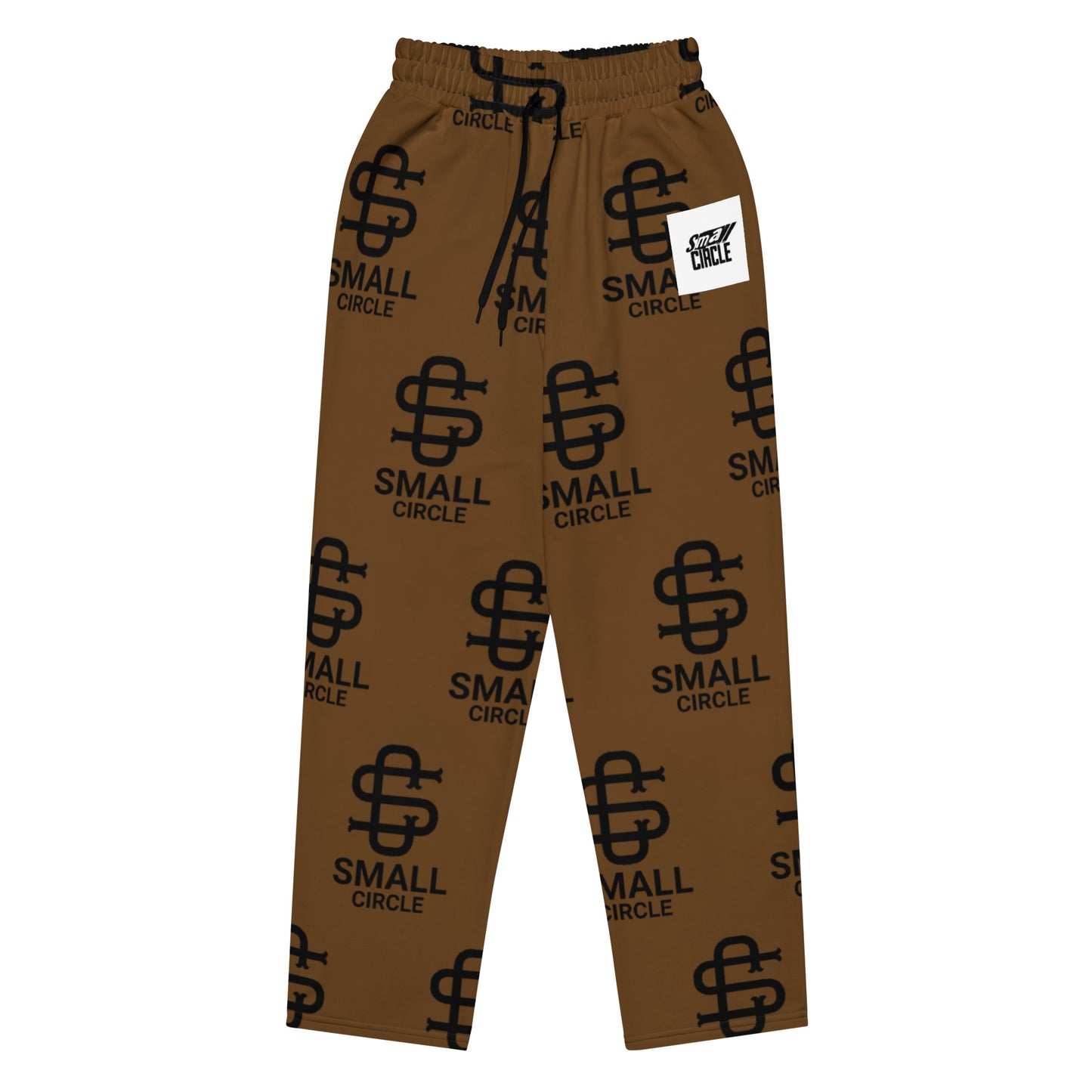Small Circle Choc Wide-leg joggers
