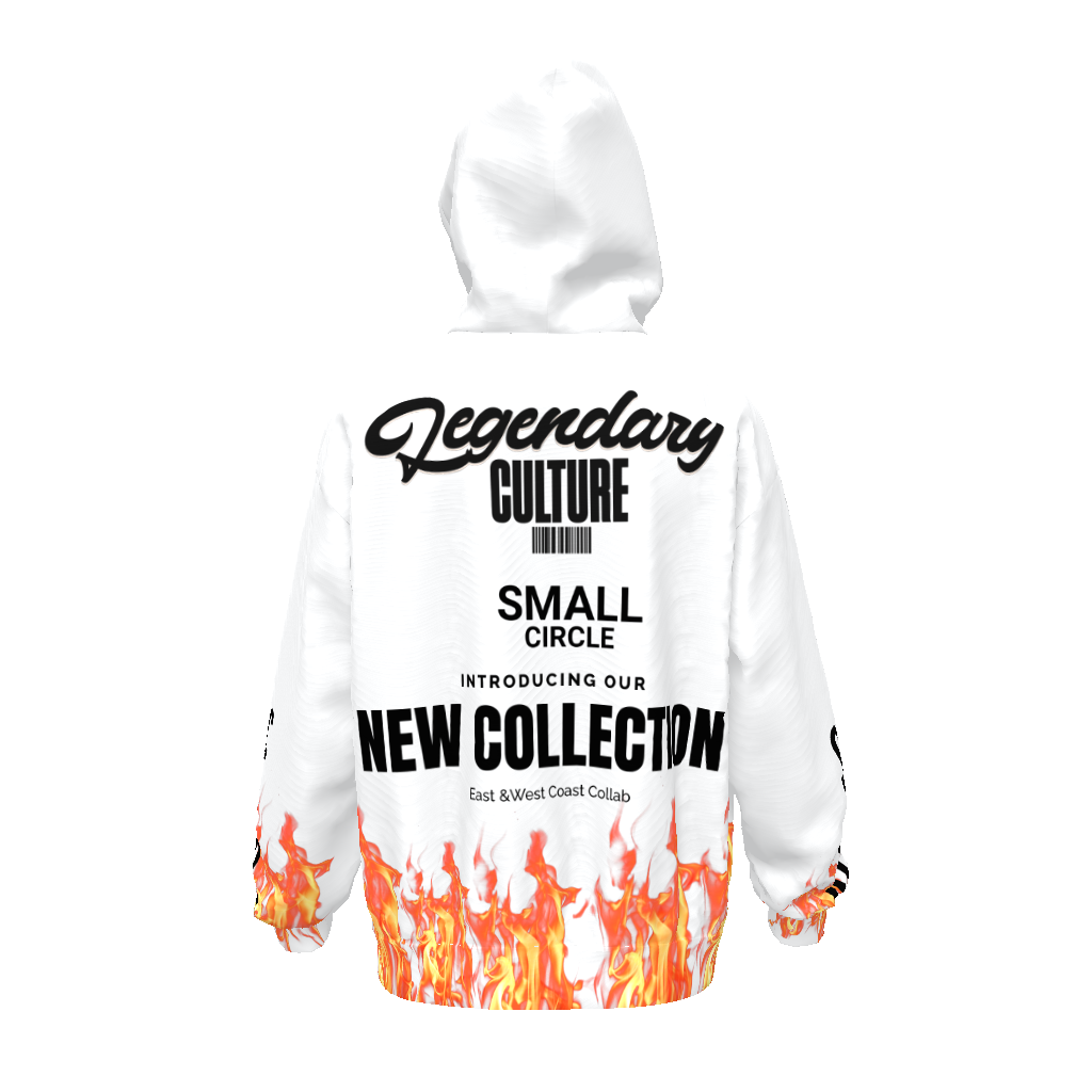 Small Circle Suiter Athletic Oversized Hoodie