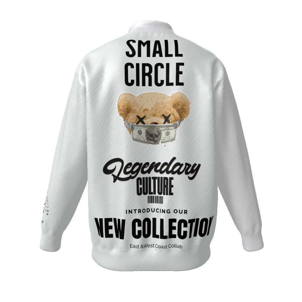 Small Curcle Bear $$$ Women's Bomber Jacket