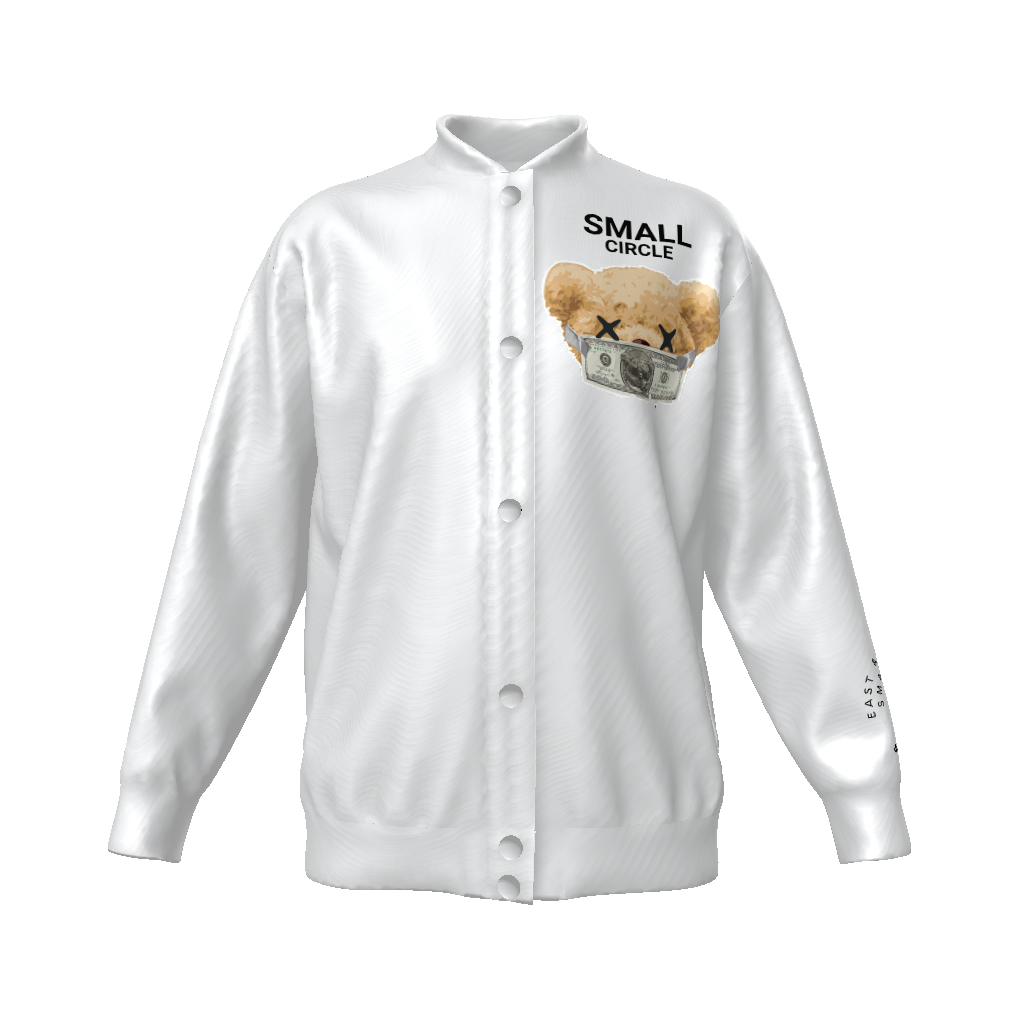 Small Curcle Bear $$$ Women's Bomber Jacket