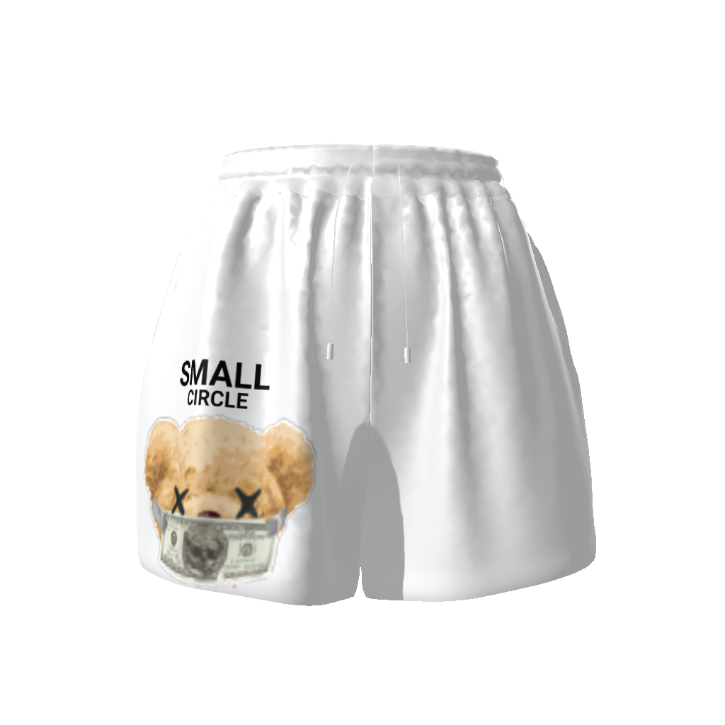 Small Circle Bear $$$ Women's Short Sweatpants