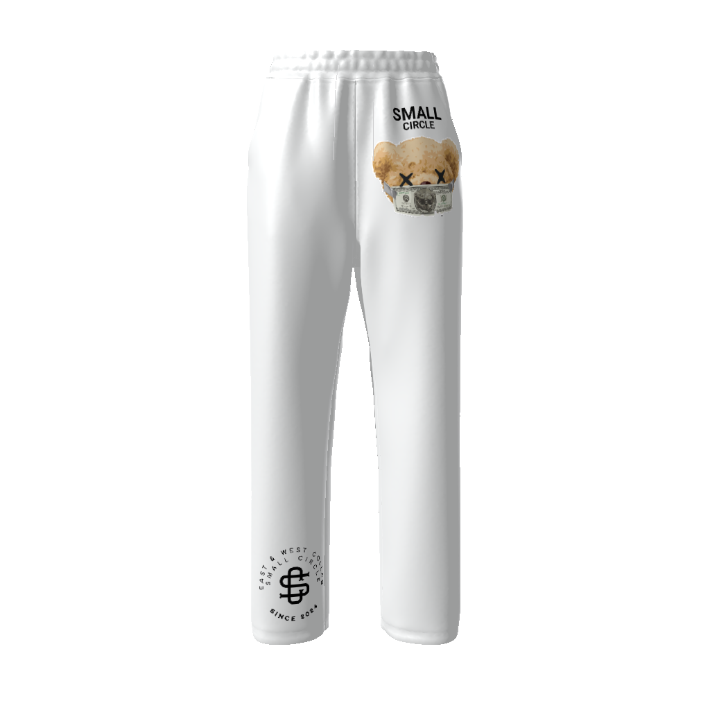 Small Circle Bear $$$ Unisex Straight Leg Pants