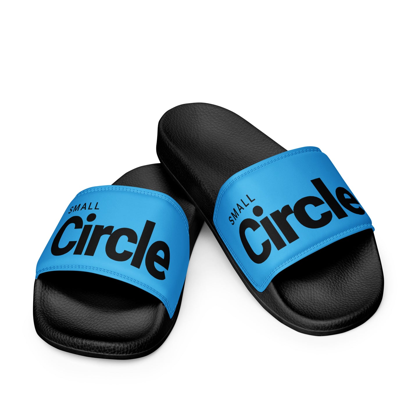 Small Circle Turq Slides