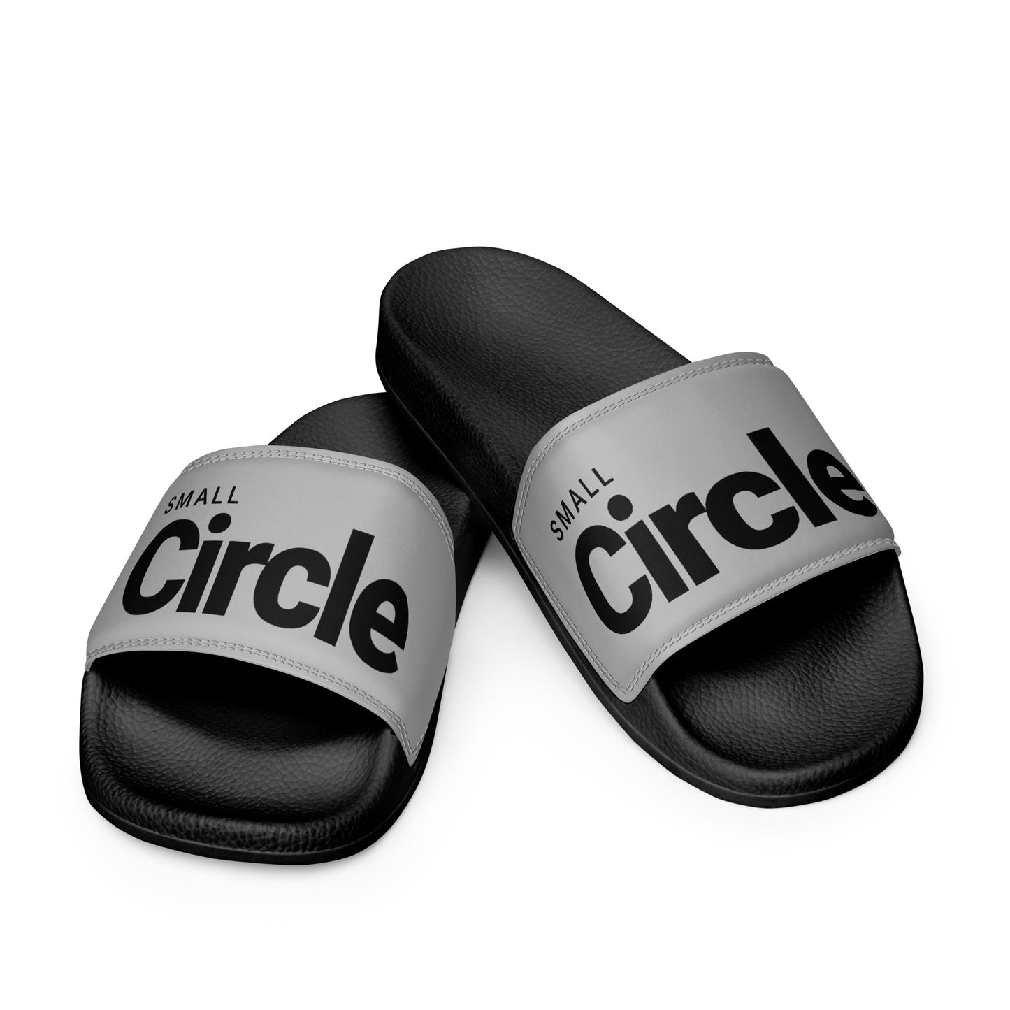 Small Circle Grey Slides