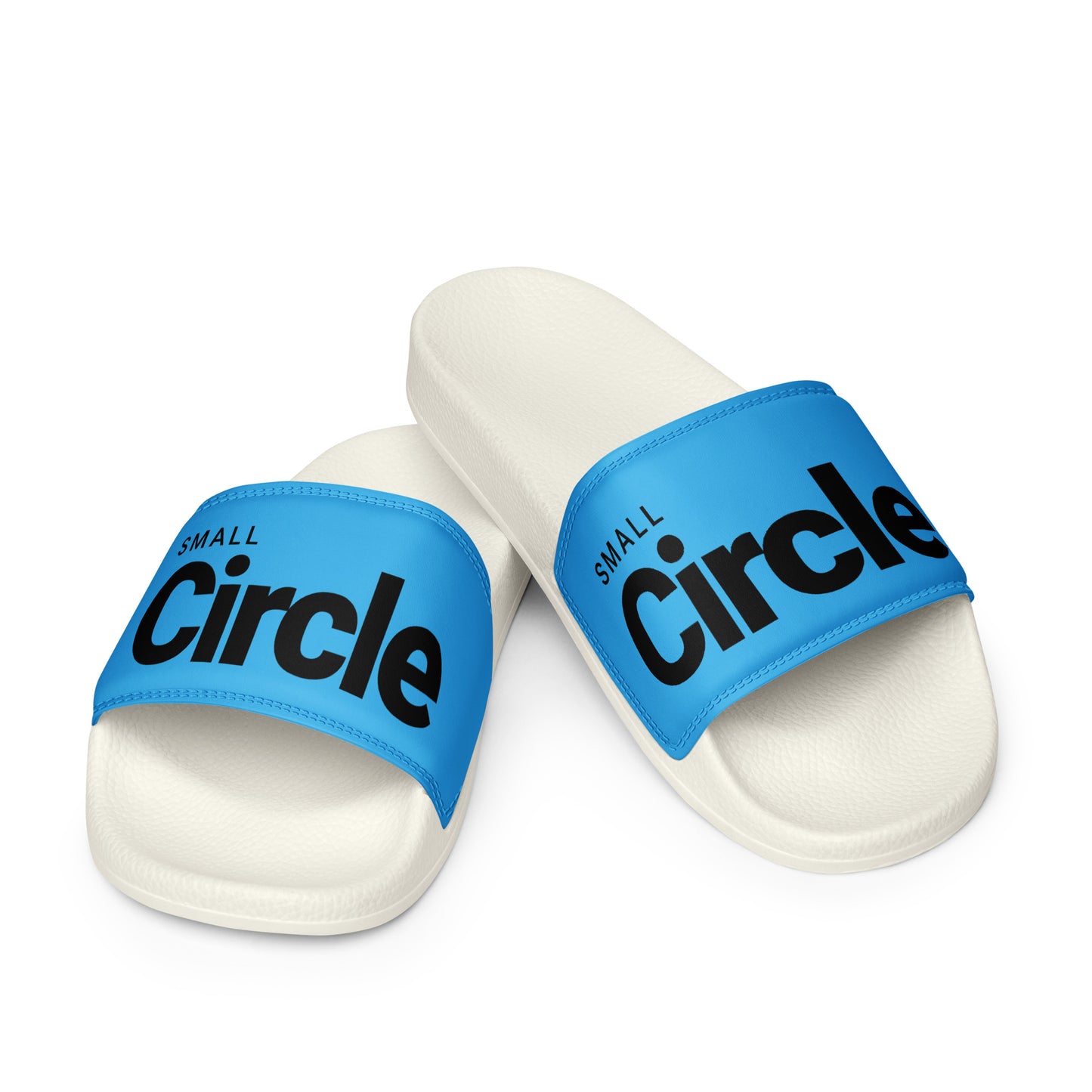 Small Circle Turq Slides