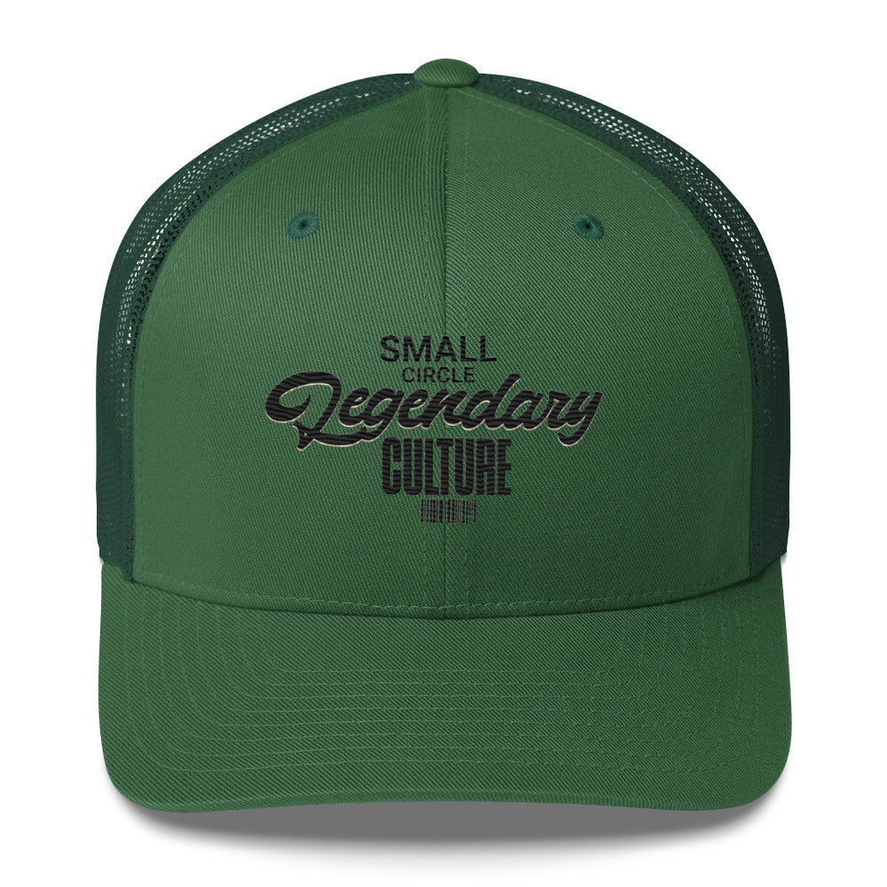 Small Circle Legendary Culture Trucker Cap