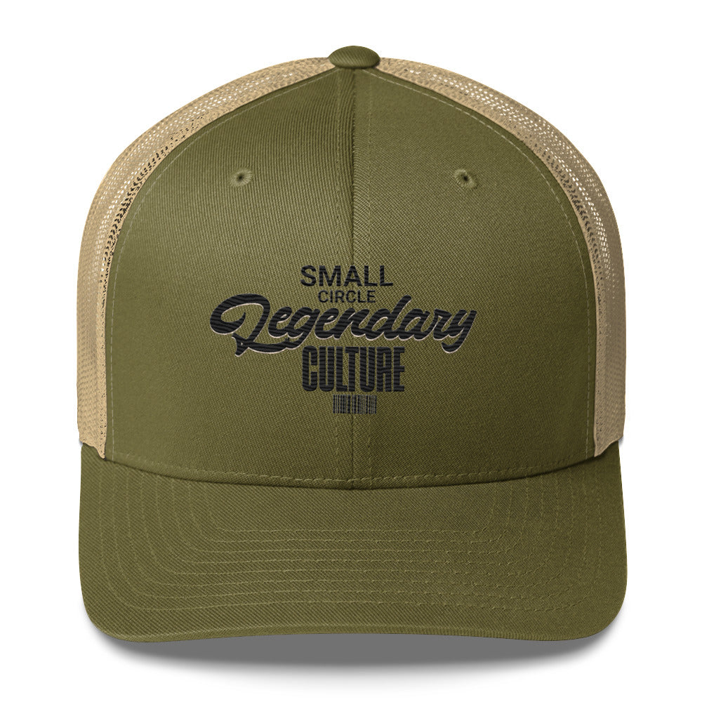 Small Circle Legendary Culture Trucker Cap