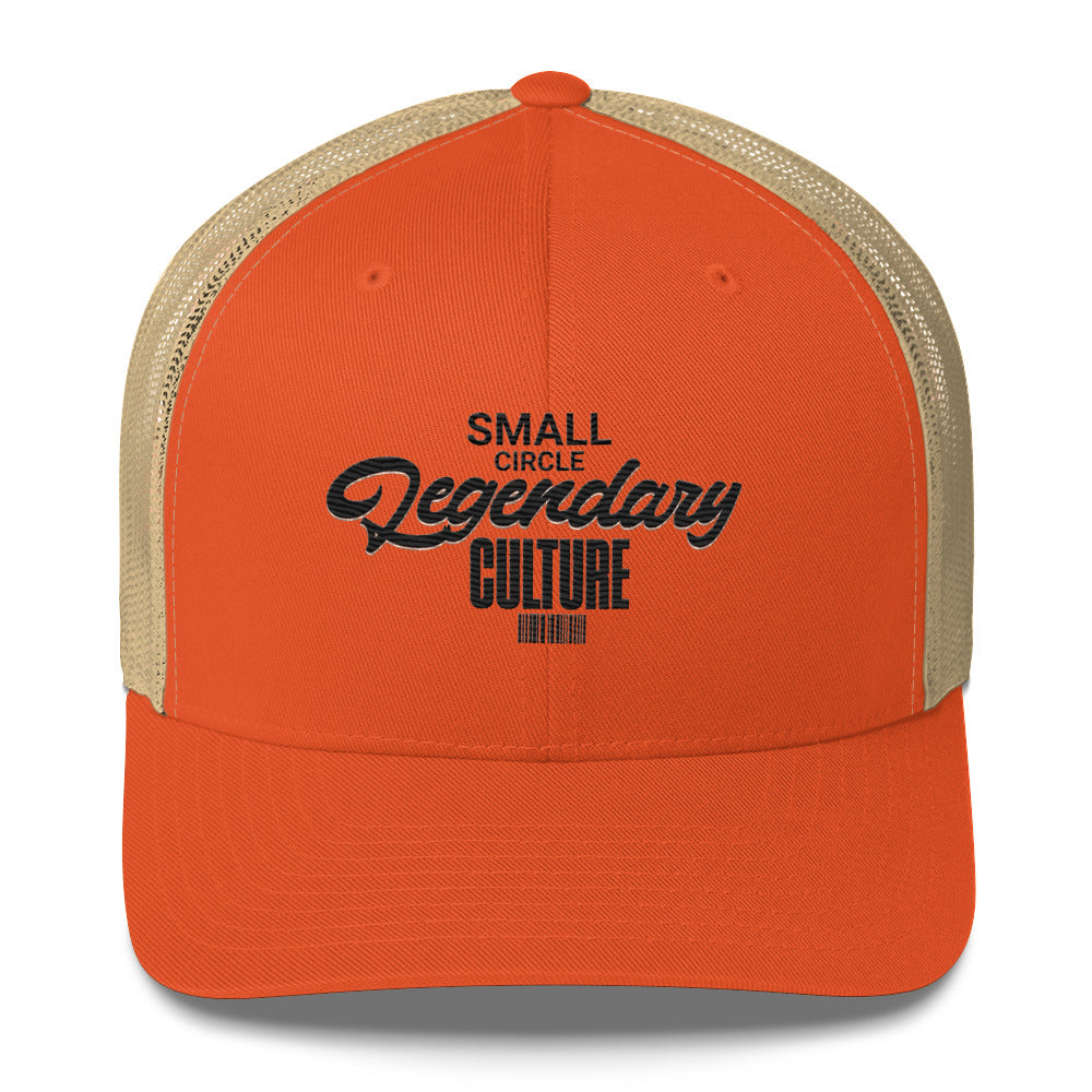 Small Circle Legendary Culture Trucker Cap