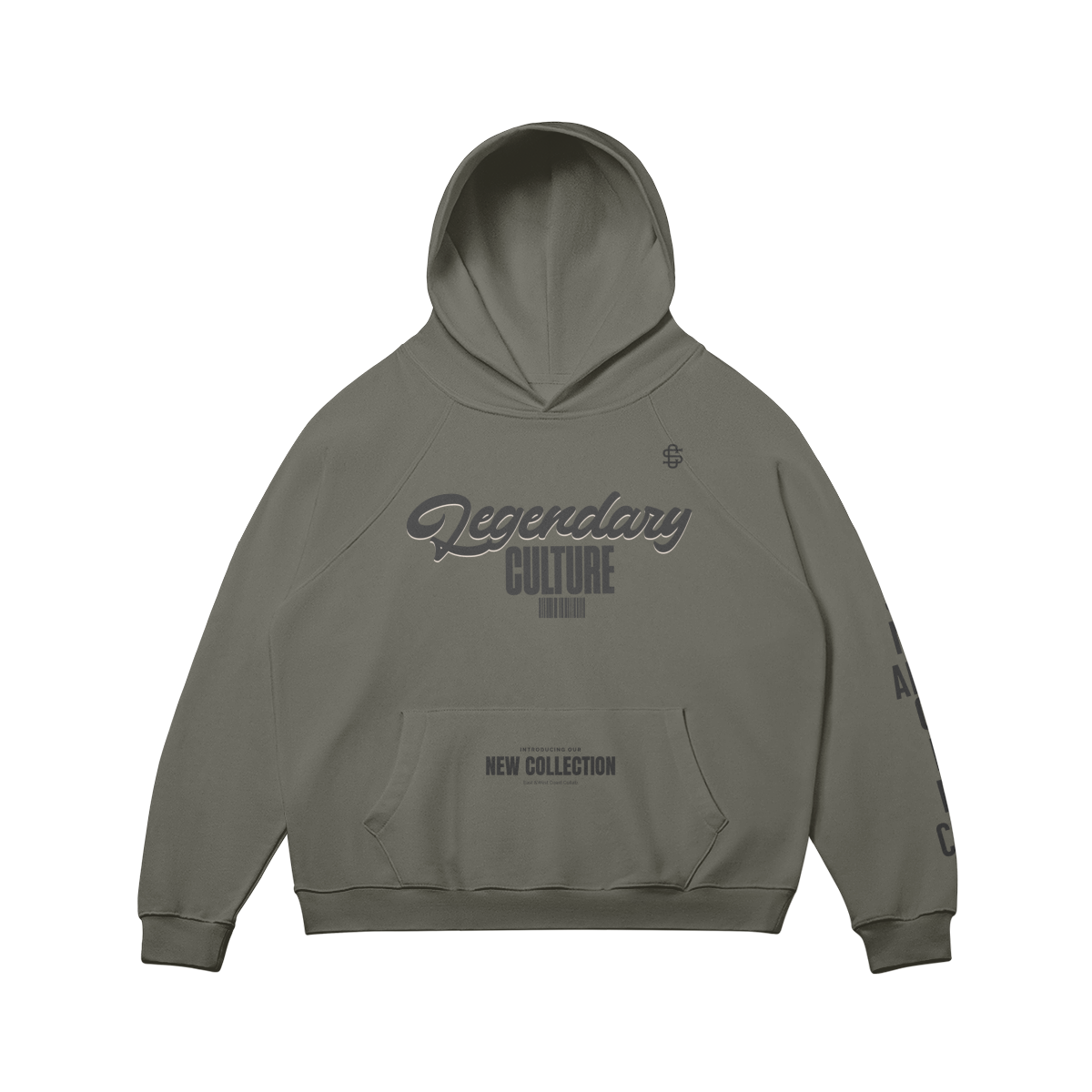 Small Circle On Time Classic Hoodie