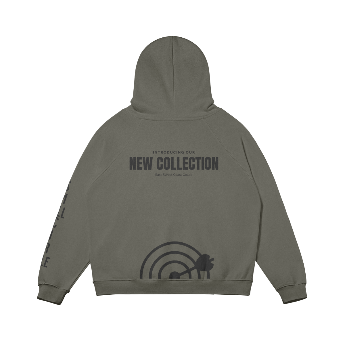 Small Circle On Time Classic Hoodie