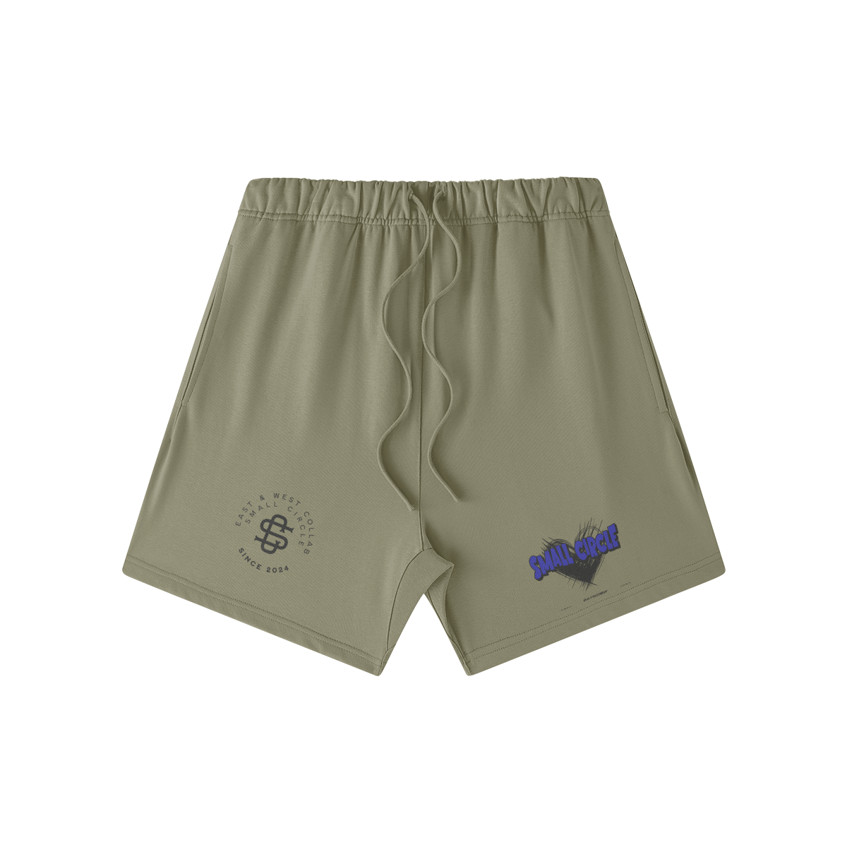 Small Circle Built Different Sweat-shorts